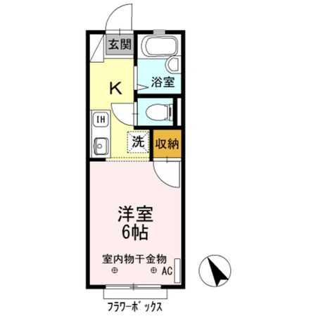 第IIIＡＩコーポの物件間取画像